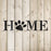 Home Paw Print Stencil