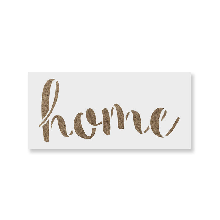 Home Stencil for DIY Wood Signs and Crafting - Laser-cut in the USA