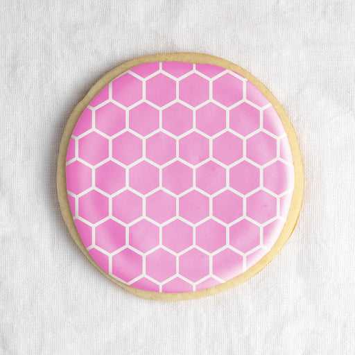 Honeycomb Cookie Stencil