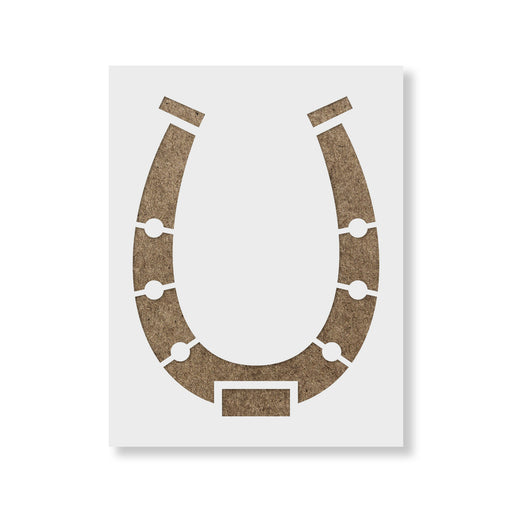 Horseshoe Stencil