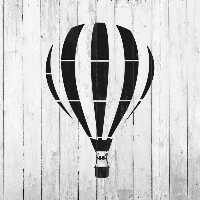 Hot Air Balloon Stencil