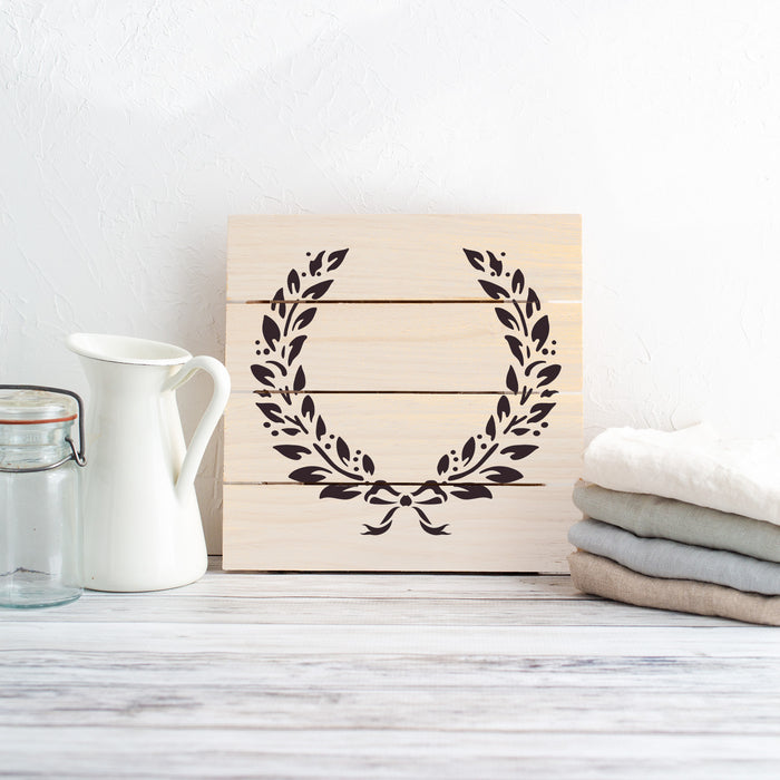 Laurel Wreath Stencil