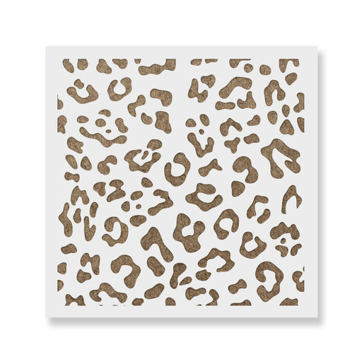 Leopard Print Stencil