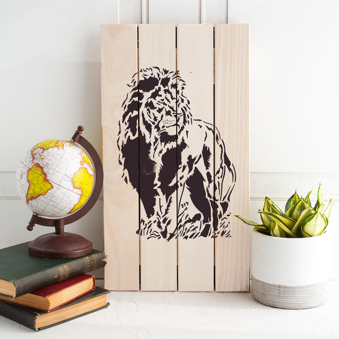 Lion Stencil