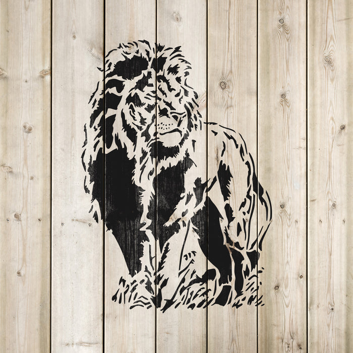 Lion Stencil