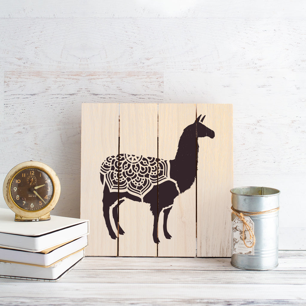 Llama Stencils - Stencil Revolution