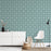 Louie Flower Pattern Wall Stencil