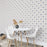 Louie Flower Pattern Wall Stencil