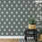 Metropolis Flare Pattern Wall Stencil