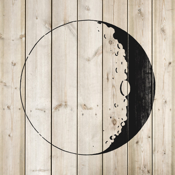 Moon Stencil