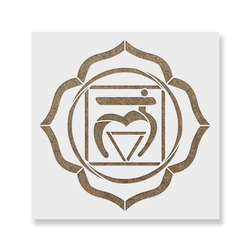 Muladhara Root Chakra Stencil