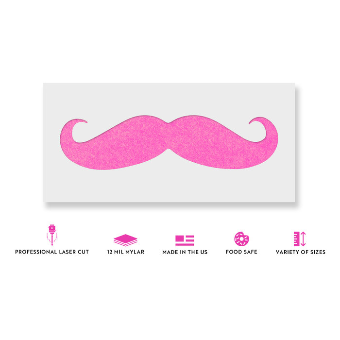 Mustache Stencil