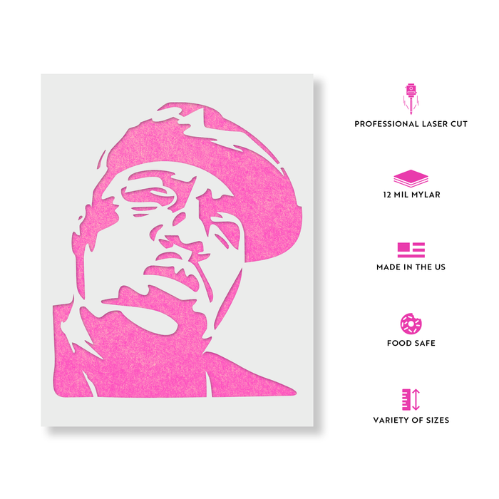 Notorious BIG Stencil