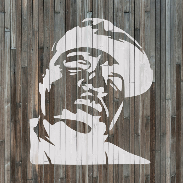 Notorious BIG Stencil