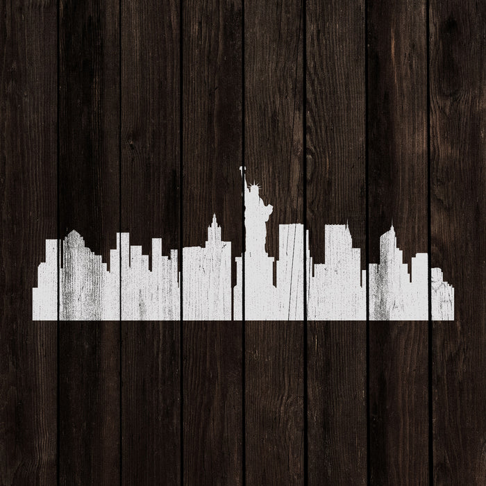 NYC Skyline Stencil