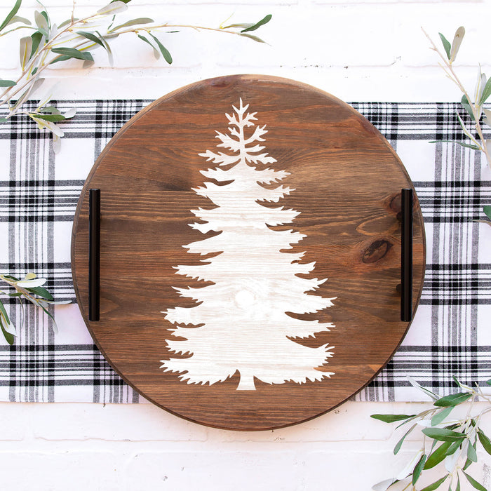 Pine Trees Stencil