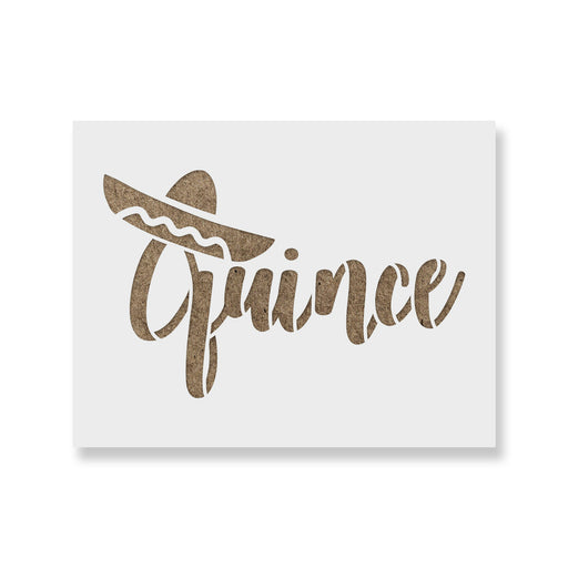 Quince Fiesta Stencil