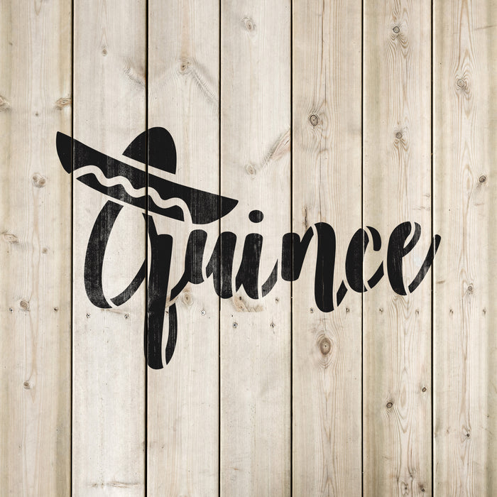 Quince Fiesta Stencil