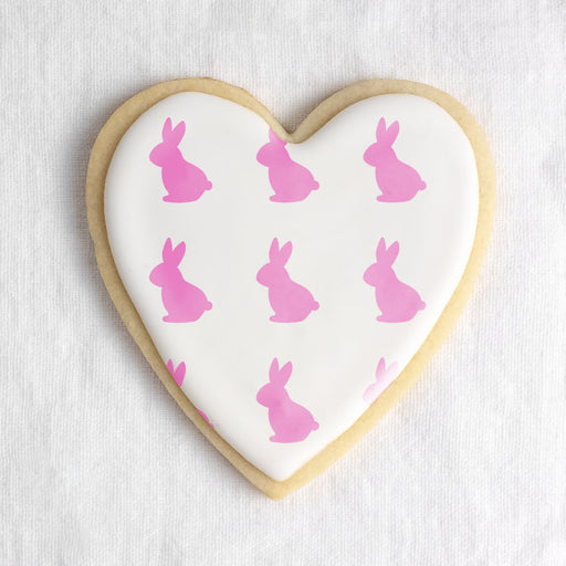 Rabbits Cookie Stencil