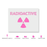 Radioactive Symbol Stencil