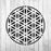 Sacred Flower Of Life Stencil