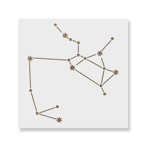 Sagittarius Constellation Stencil