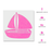 Sailboat Stencil