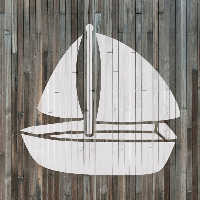 Sailboat Stencil