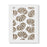 Scandinavian Thistle Pattern Wall Stencil