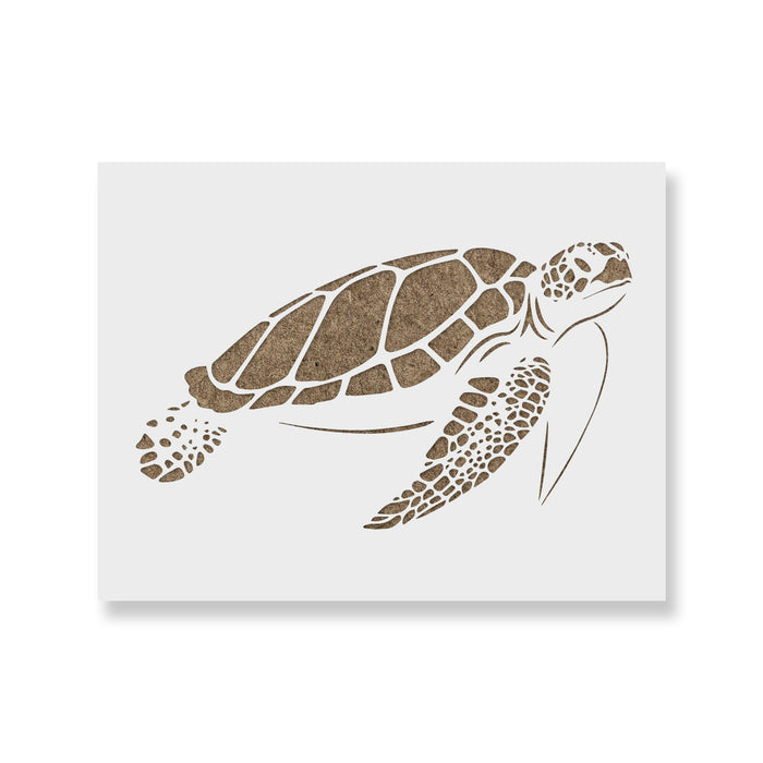 Sea Turtle Stencil