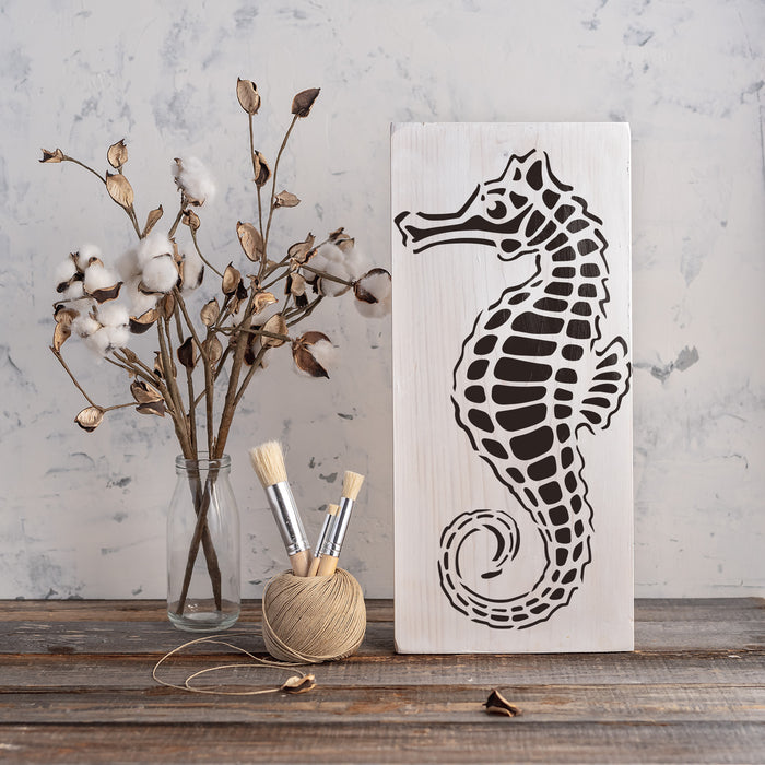 Seahorse Stencil