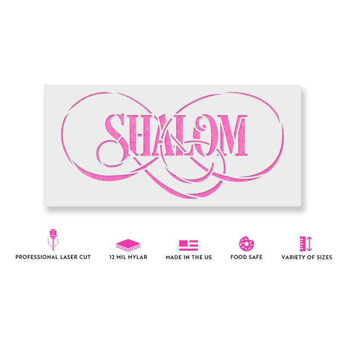 Shalom Stencil