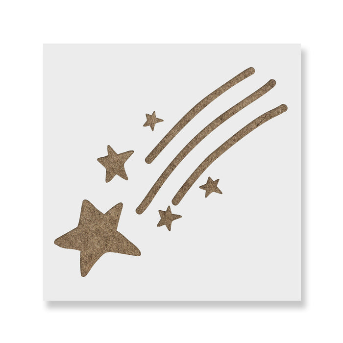 Shooting Star Stencil