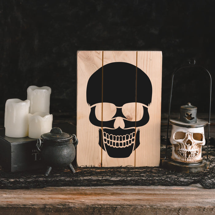 Skull Halloween Stencil