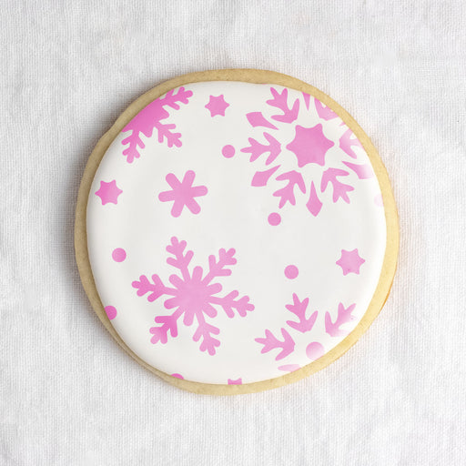 Snowflakes Cookie Stencil