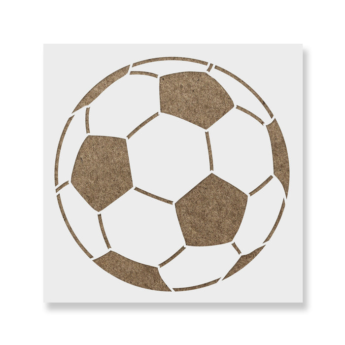 Soccer Ball Stencil