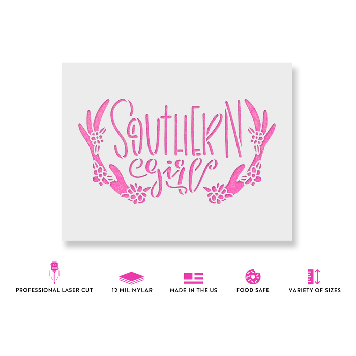 Southern Girl Stencil