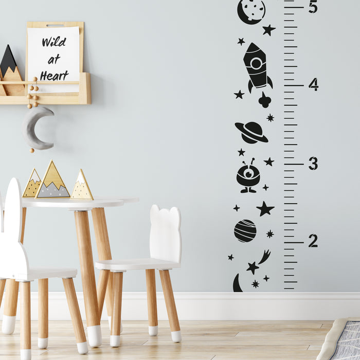 Space Growth Chart Stencil