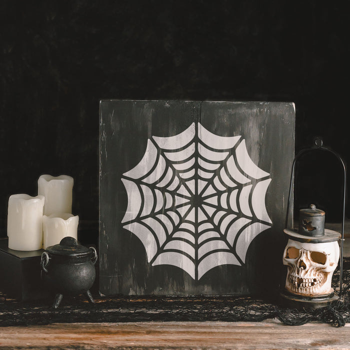 Spider Web Stencil