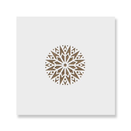 Star Christmas Ornament Stencil