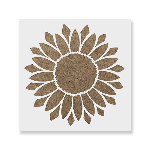 Sunflower Stencil