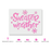 Sweater Weather Snowflakes Stencil