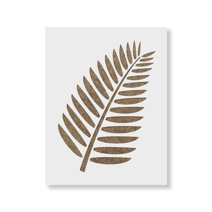 Tropical Leaf Stencil