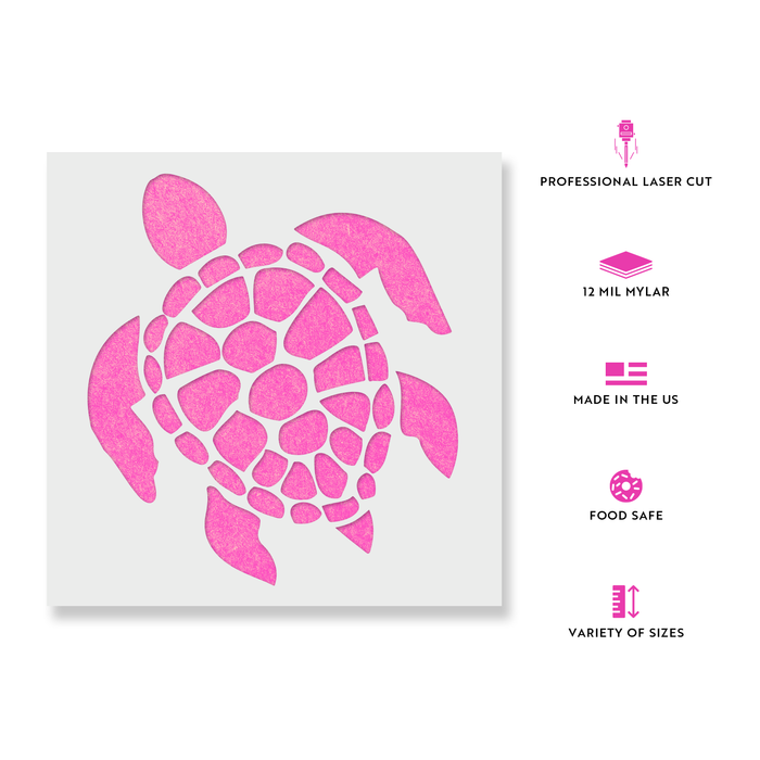 Turtle Stencil