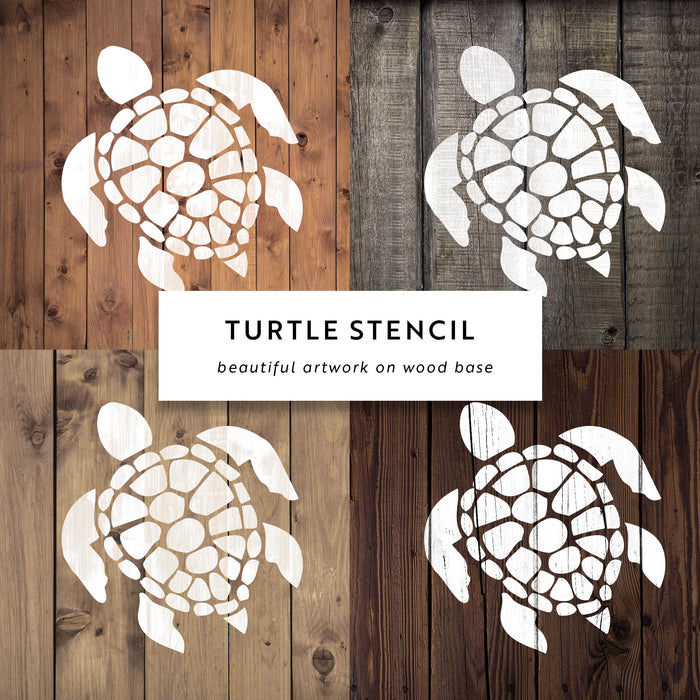 Turtle Stencil