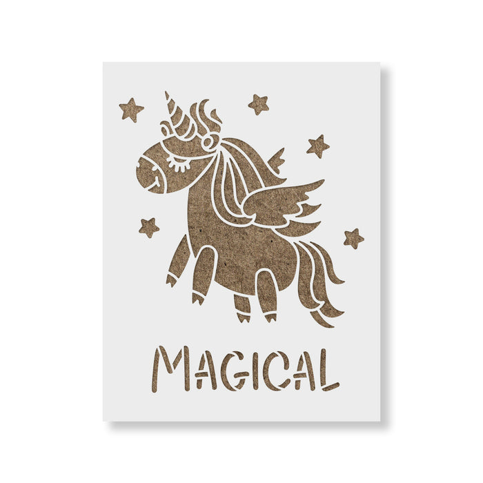 Unicorn Magical Stencil