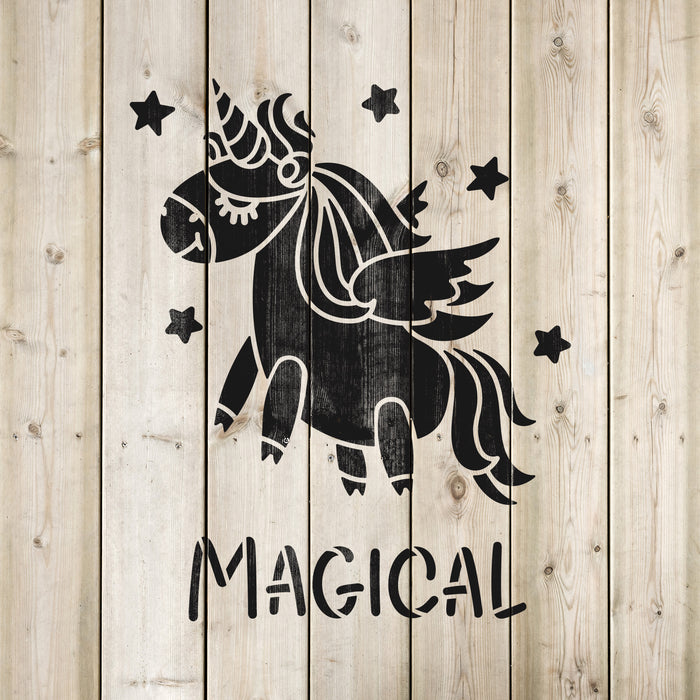 Unicorn Magical Stencil