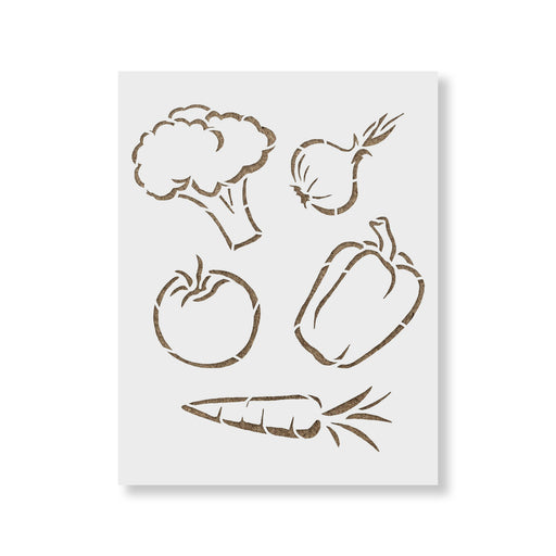 Vegetables Stencil