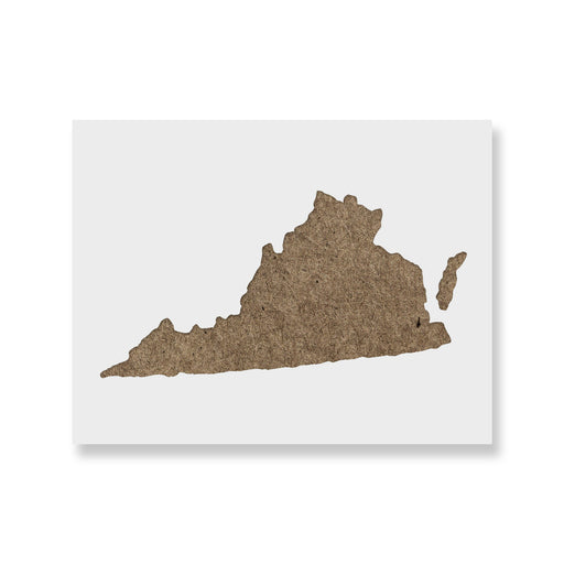 Virginia State Stencil