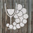 Wine Glass Grapes Stencil